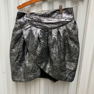 Isabel Marant for H&M Silver Metallic Skirt